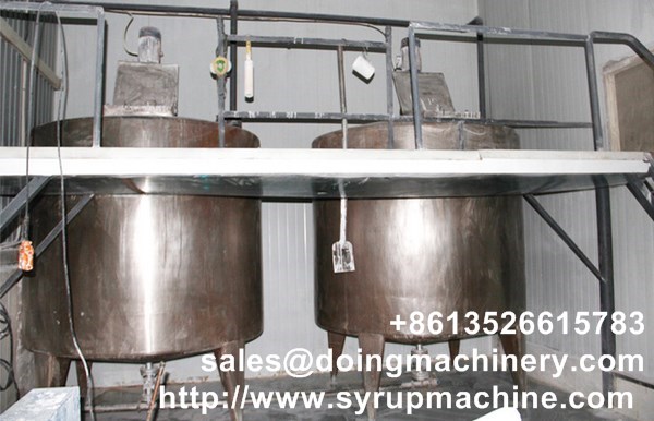 glucose syrup production equipment