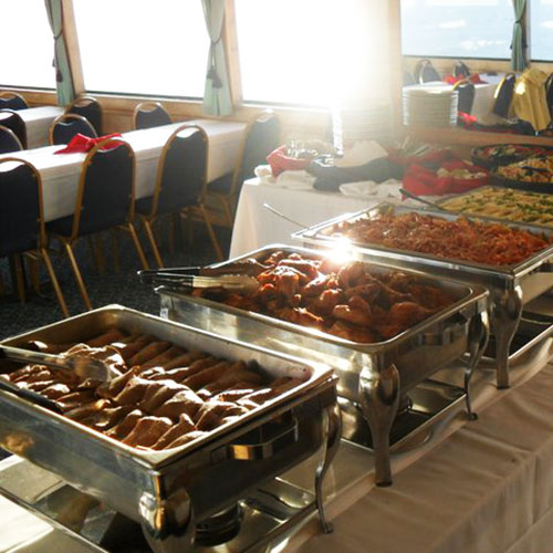 Image result for boat ride buffet