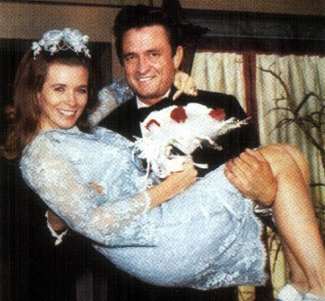 June & Johnny Cash Wedding Day