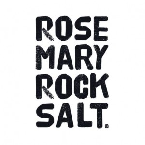 rosemary rock salt
