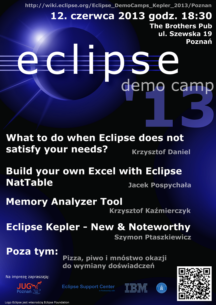 Eclipse DemoCamp Kepler 2013 in Poznan
