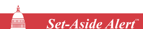 Set-Aside Alert Logo