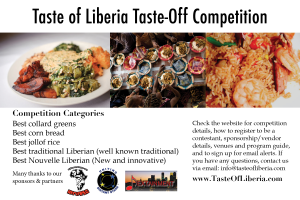 Taste of Liberia Preliminary Flyer2